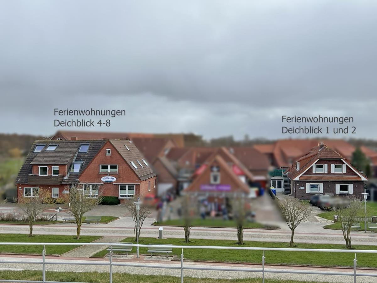 Deichblick 7 In Norddeich- Urlaub Und Erholung Am Strand Norden Bagian luar foto